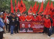 Pentas budaya iringi Syamsudin – Yulivan daftar KPU Mesuji