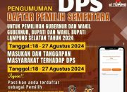 KPU Lampung Selatan tetapkan DPS, Ayok segera cek