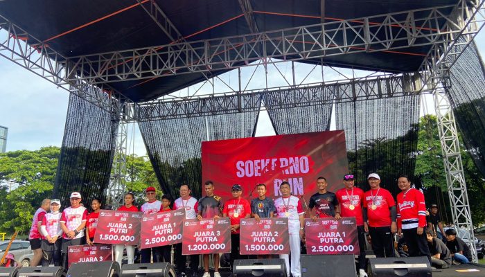 HUT PDI Perjuangan Ke-52, 2.000 Peserta Ikuti Soekarno Fun Run 5k
