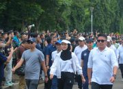 Mirza-Jihan Berada di Barisan Depan dalam Gladi Kotor Pelantikan di Monas