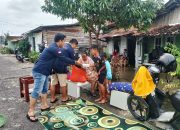 IWO Lampung Bergerak, Bagikan Ratusan Nasi Kotak untuk Warga Terdampak Banjir
