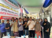 Andika Wibawa Reses di Panjang, Warga Keluhkan Minimnya Bak Sampah hingga Padamnya Lampu Jalan