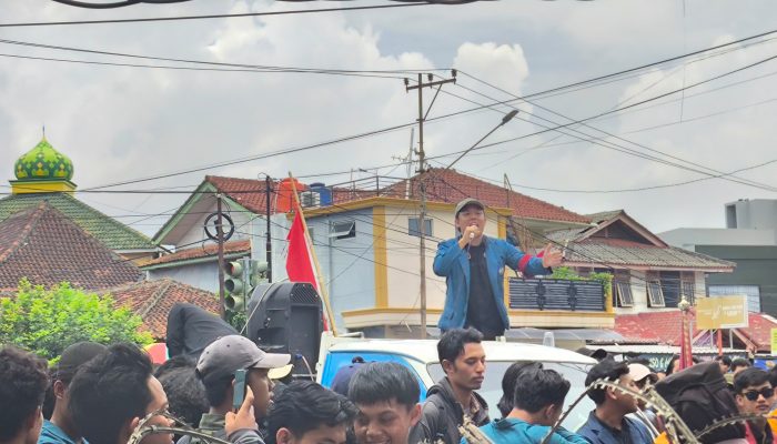 Breaking News! Mahasiswa Lampung Gelar Aksi Menuju DPRD Lampung