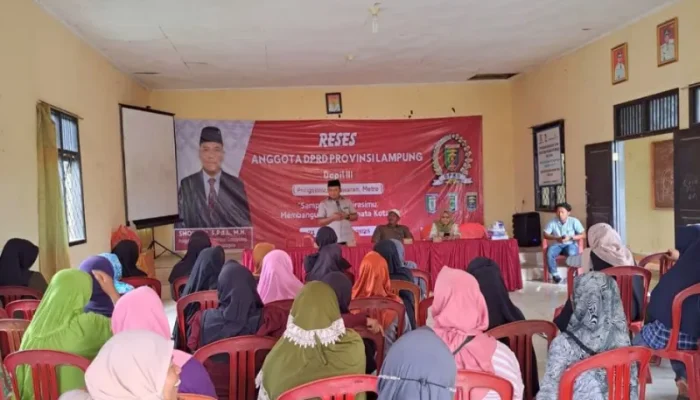 Sholihin Serap Aspirasi Warga Gadingrejo Utara dalam Reses DPRD Lampung