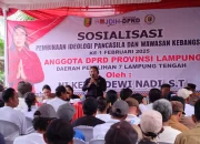 Ni Ketut Dewi Nadi Ajak Masyarakat Kampung Rama Dewa Jaga Tradisi Pertanian Berlandaskan Pancasila