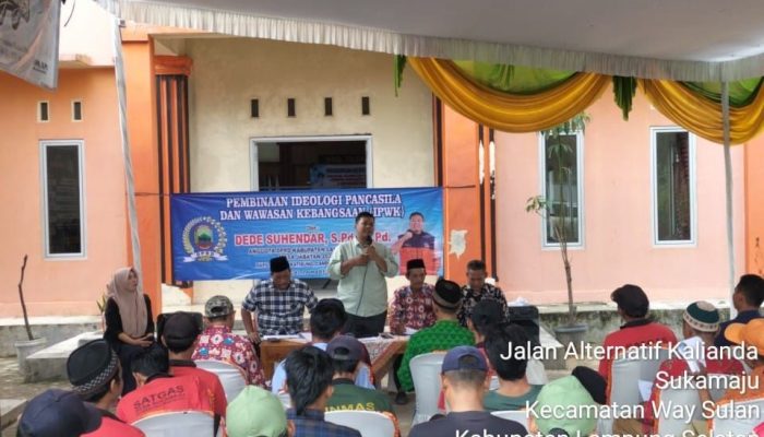 Dede Suhendar Gelar Pembinaan Ideologi Pancasila, Tanamkan Nilai Kebangsaan