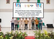 Pelantikan Pengurus PPAD Provinsi Lampung, Gubernur Dukung Peran Strategis Purnawirawan dalam Pembangunan Daerah
