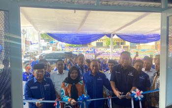 Ketua DPD, Parpol Koalisi hingga Wali Kota Hadiri Peresmian Kantor Baru DPC Demokrat Bandar Lampung