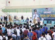 Wagub Lampung, Jihan Nurlela Buka Gubernur Futsal CUP 2025