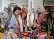 Dekranasda Provinsi Lampung Terima Kunjungan Ketua Umum Ikatan Adhyaksa Dharmakarini Sruningwati Burhanuddin