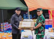 Pemprov Lampung Bersama Brigif 4 MAR/BS Salurkan Bantuan untuk Korban Gempa Myanmar