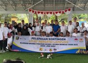 31 Kontingen Gateball Lampung Resmi Berangkat Kejurnas
