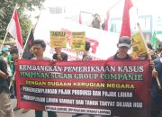 Gelar Aksi di Kejagung dan KPK RI, Tiga Aliansi LSM Asal Lampung Desak Penetapan Tersangka Petinggi SGC