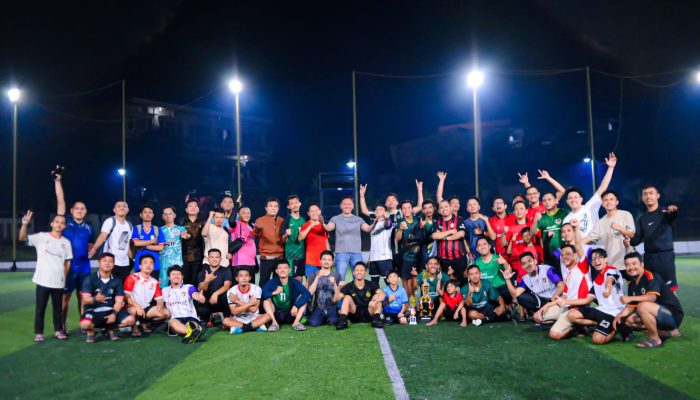 KPU, Bawaslu dan Pewarta Bangun Sinergi Lewat Fun Match Mini Soccer