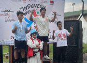 Atlet Parkour Asal Metro, Mukhlis Aprianto, Raih Perunggu di Indonesia Open Gymnastic 2025