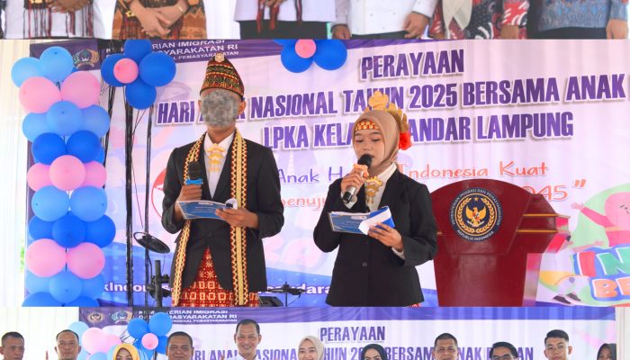 Bersama PKBI Lampung, LPKA Kelas II Bandar Lampung sukses gelar perayaan Hari Anak Nasional 2025