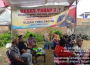 Reses di Terbanggi Besar, Elsan Tomi Terima Keluhan Warga soal PT AKG