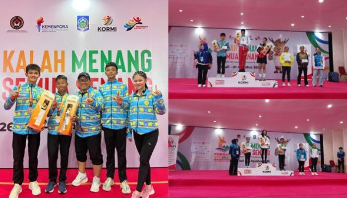 Tak Didanai Pemerintah, Tapi Berprestasi : Atlet Senam Lampung Raih Medali di FORNAS
