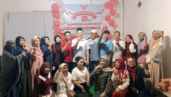 Paling Heboh, Lurah Doni Puji Kekompakan Warga RT 023 Sukarame