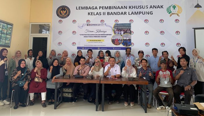 PKBI Lampung Gelar Forum Keluarga di LPKA, Merajut Kebersamaan, Menumbuhkan Kekuatan