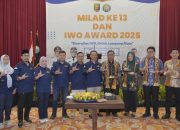 Milad ke-13, IWO Lampung Beri Penghargaan kepada Tokoh Pendorong Percepatan Pembangunan Daerah