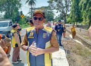 Jalan Provinsi di Gedung Dalem Rusak Sebelum PHO, Kadis BMBK Turun Tangan