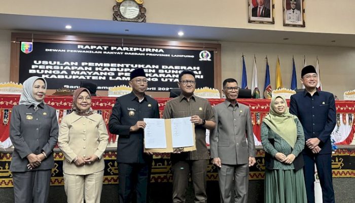 Pemekaran Sungkai Bunga Mayang Disetujui