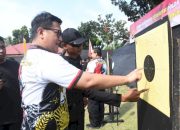 Ketua DPRD Provinsi Lampung, Giri Akbar Hadiri Acara Lomba Menembak Eksekutif Bhayangkara
