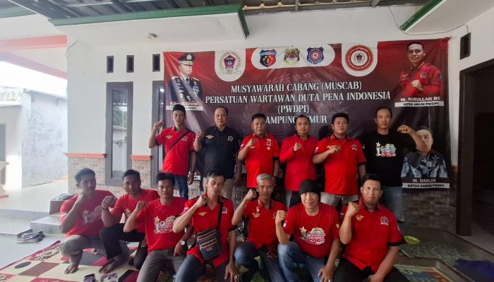 DPC PWDPI Lampung Timur Gelar Rapat Bulanan dan Bentuk Struktur Organisasi Baru
