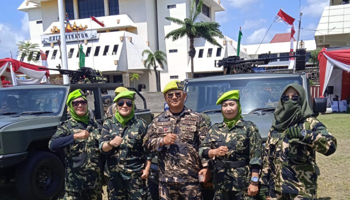 Semangat Pemuda Panca Marga Menggema di Peringatan HUT ke-80 TNI