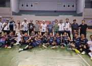 Tim Futsal Pemprov Lampung Bantai Setjen KPU 10–0 di Bapor Korpri 2025