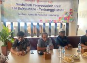 BTB Gandeng IJP Lampung Sosialisasi Penyesuaian Tarif Tol Bakter