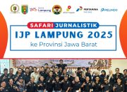 Malam Ini, IJP Lampung Bertolak ke Jawa Barat Gelar Safari Jurnalistik