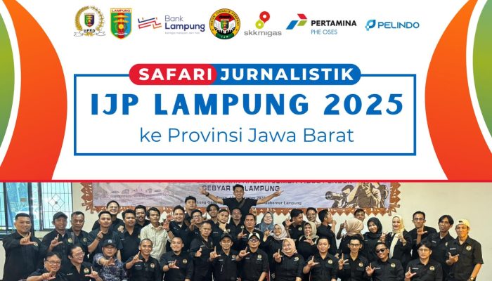 Malam Ini, IJP Lampung Bertolak ke Jawa Barat Gelar Safari Jurnalistik