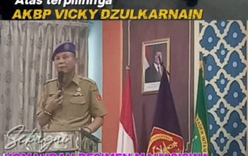 AKBP Vicky Dzulkarnain Terpilih Aklamasi sebagai Danmenwa Raden Intan Lampung