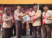 Kwarda Pramuka Lampung Pantau Pospam Nataru di Sejumlah Daerah