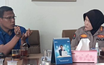 Kunjungi Balai Wartawan, Polda Lampung Sampaikan Permohonan Maaf ke PWI