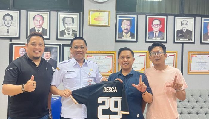 Dukung Launching IJP FC, Desca Siap Cetak Gol