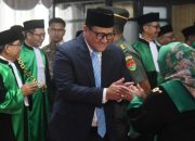 Giri Hadiri Wisuda Purna Bhakti Ketua Pengadilan Tinggi Agama Bandar Lampung