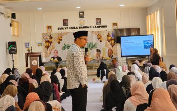 Alumni Berbagi Inspirasi, Syukron Muchtar Jadi Pemateri Sanlat di SMA YP Unila
