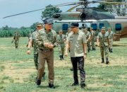 Gubernur Lampung Dampingi Menhan Tinjau Program Ketahanan Pangan Yonif 848 di Lampung Tengah