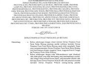 DPP PBB Bekukan 31 DPW, Terbitkan SK Resmi Terkait MDP yang Dinilai Cacat Hukum