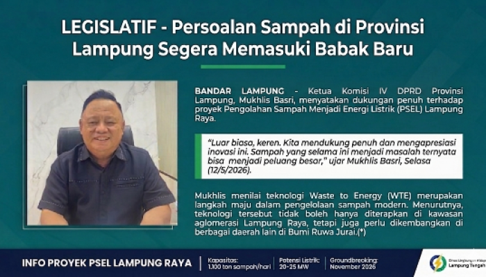 Mukhlis Basri: PSEL Lampung Raya Jadi Solusi Masa Depan
