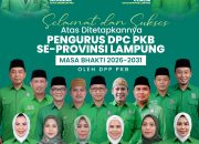 Konsolidasi Dimulai! Ketua DPC PKB se-Lampung Resmi Kantongi Mandat DPP