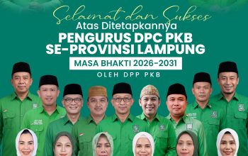 Konsolidasi Dimulai! Ketua DPC PKB se-Lampung Resmi Kantongi Mandat DPP