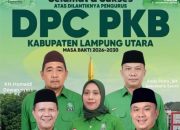 Aleg Lampung Khoir Nahkodai DPC PKB Lampura, Siap Wujudkan Target Tiga Besar PKB