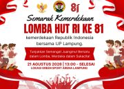 Rajut Kebersamaan, IJP Lampung Semarakkan HUT RI ke-81 Lewat Lomba