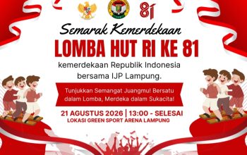 Rajut Kebersamaan, IJP Lampung Semarakkan HUT RI ke-81 Lewat Lomba