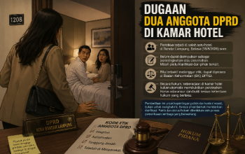 Dua Aleg Bandar Lampung Diduga Berduaan Di Kamar Hotel