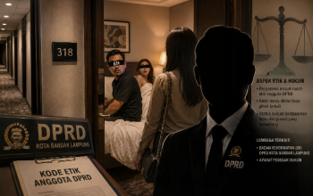 Aleg Bandar Lampung Diduga Berduaan Di Kamar Hotel